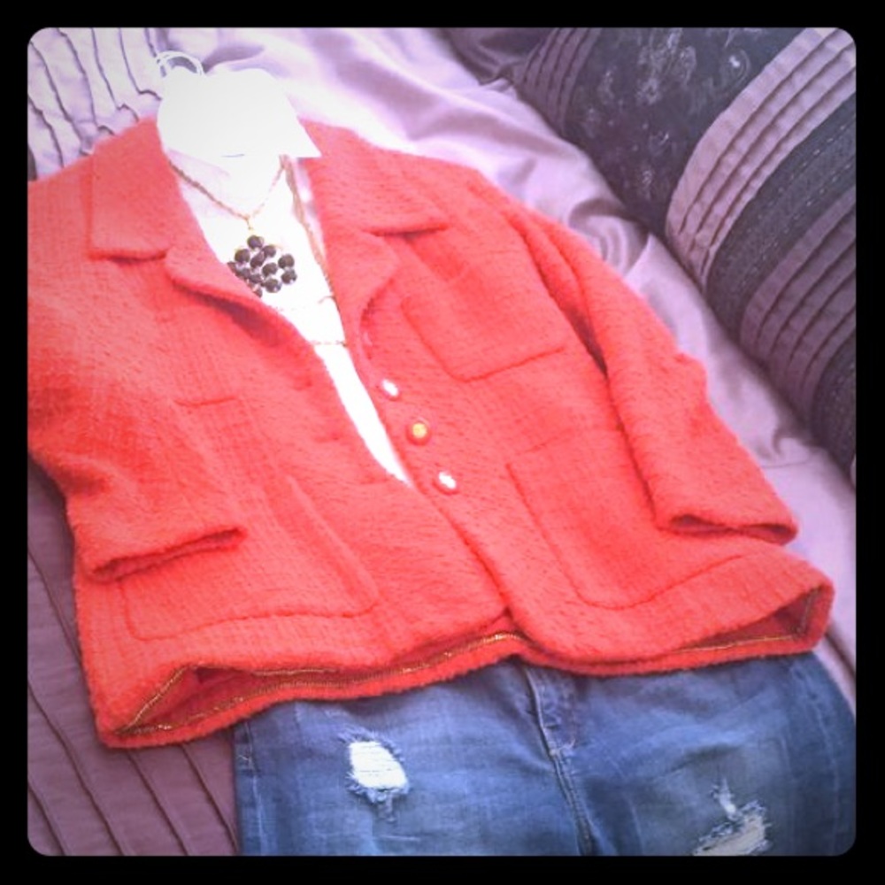 Retro vintage Chanel topper jacket